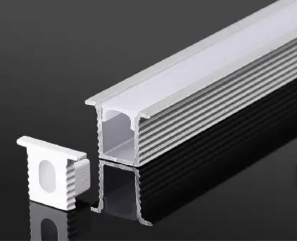 Профіль вузький врізний LEDTech LT-101b-3 для LED стрічки 9х12мм
